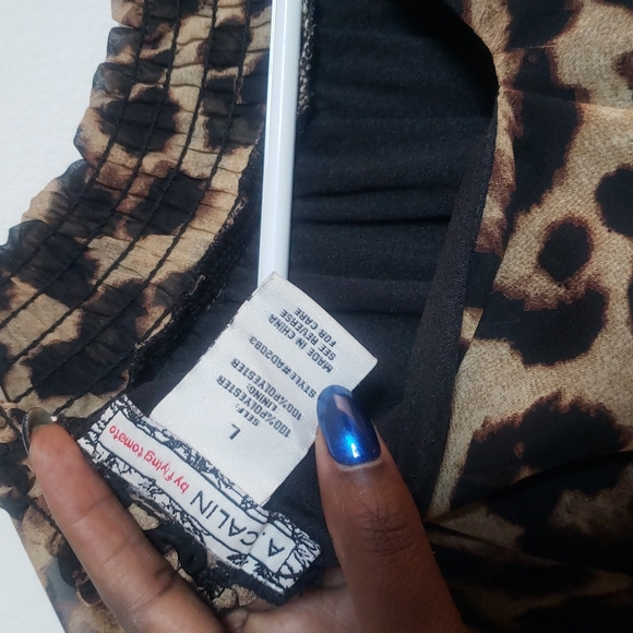 Leopard dress - Picture 4 of 4